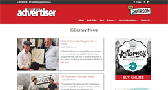 Desktop Screenshot of killarneyadvertiser.ie